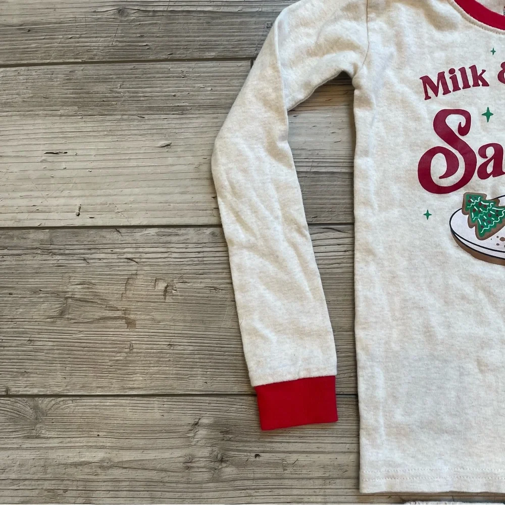 The Children’s Place | Milk And Cookies Snug Fit Cotton Pajamas | Size: 5T